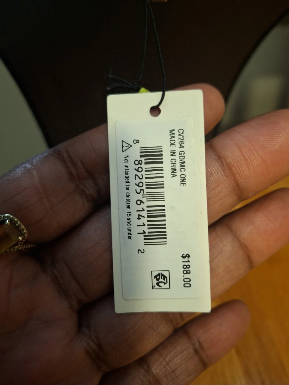 Coach Heart Multi Charm Beaded Necklace NWT - Picture 4 of 13